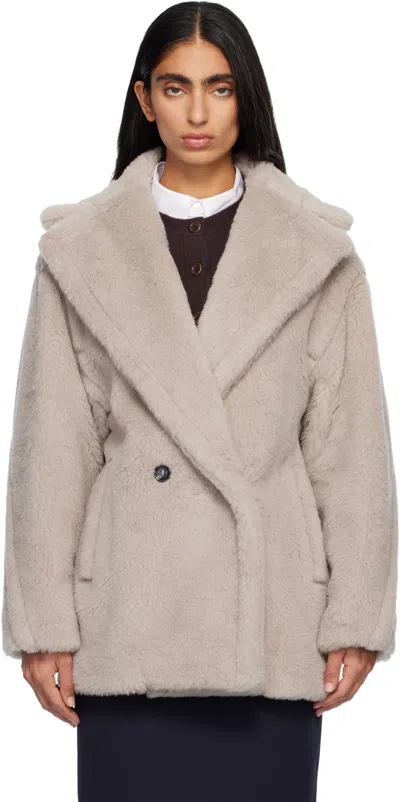 Max Mara Beige Olga Coat In Neutral