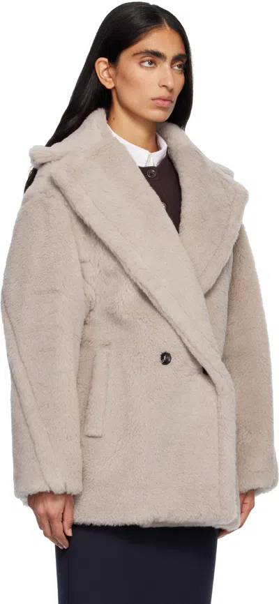 Max Mara Beige Olga Coat In Neutral
