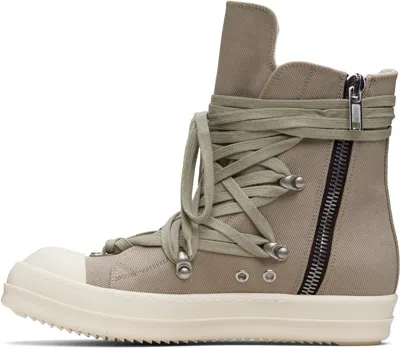 Rick Owens Drkshdw Gray Concordians Megalace Sneaks Sneakers In Gray
