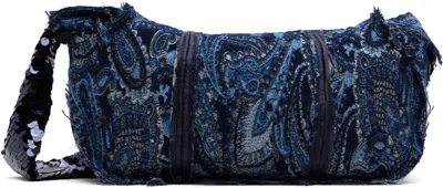 Edward Cuming Fallas Shoulder Bag In Blue