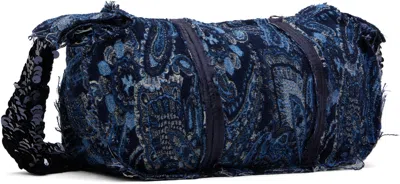 Edward Cuming Fallas Shoulder Bag In Blue