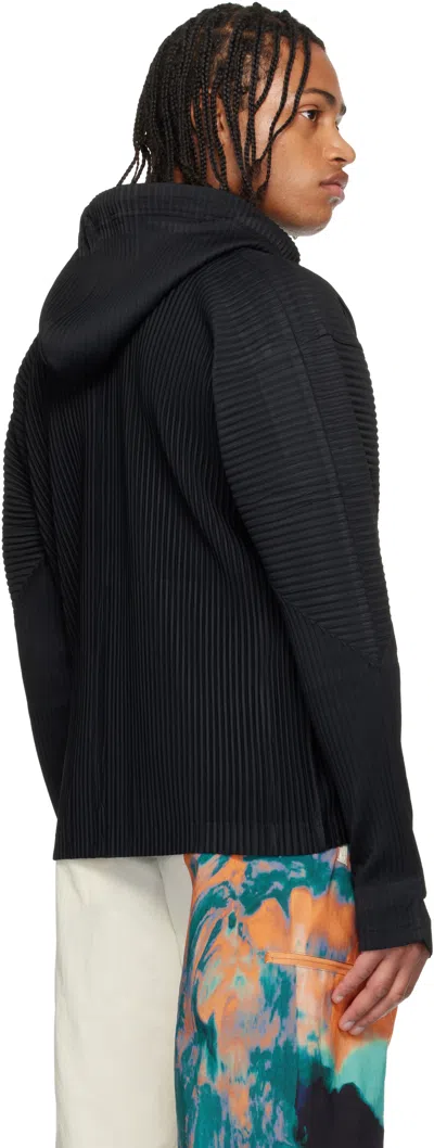 Issey Miyake Black Monthly Color July Hoodie In Black