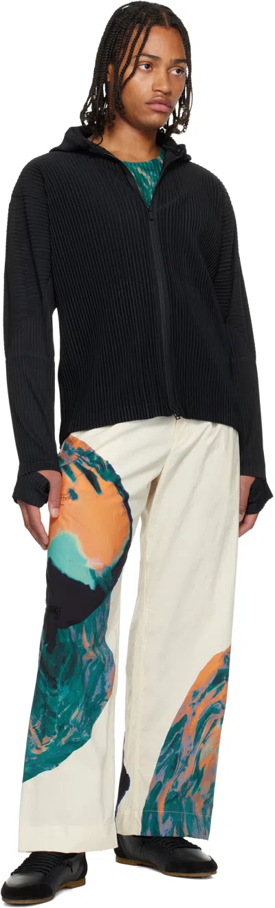 Issey Miyake Black Monthly Color July Hoodie In Black