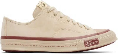 Visvim Skagway Low Top Sneaker In Nude