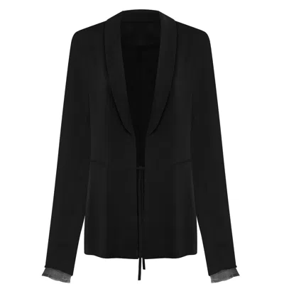 Motional Muse Women's Zoe Blazer - Black In Black