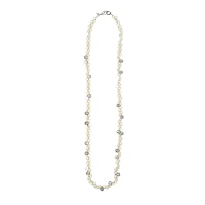 Sita Nevado Women's Grey / Neutrals Tom Necklace - Champagne In Gray