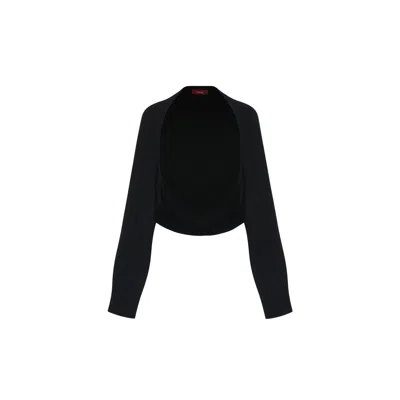 Callaite Women's Pure Cashmere Choou Icon Shrug - Black In Black