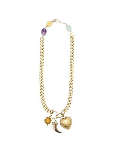Sita Nevado Women's Gold Locked Necklace In Gold