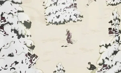 Jordan Holiday Cotton Graphic T-shirt In Neutral