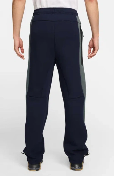 Nike Tech Fleece Two Tone Joggers In Blue