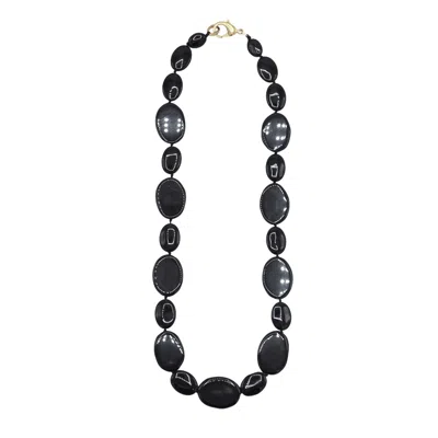 Sita Nevado Women's Rio Necklace - Black In Black