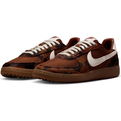 Nike Field General Canvas & Genuine Calf Hair Sneaker In Multi
