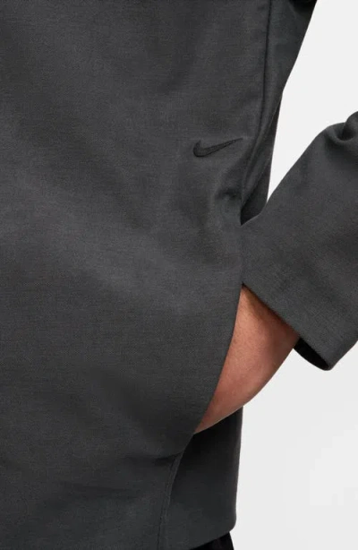 Nike Tech Shori Bomber Jacket In Gray