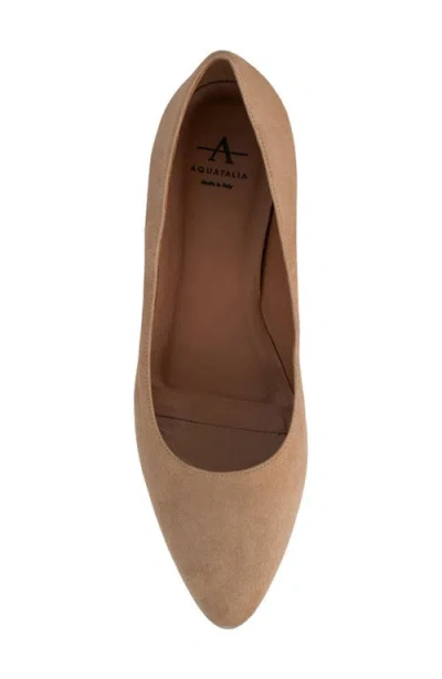 Aquatalia Pasha Weatherproof Pump In Brown