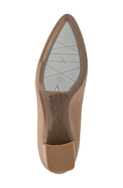 Aquatalia Pasha Weatherproof Pump In Brown