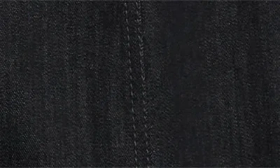 Akris Punto Structured Stretch Denim Shirtdress In Black