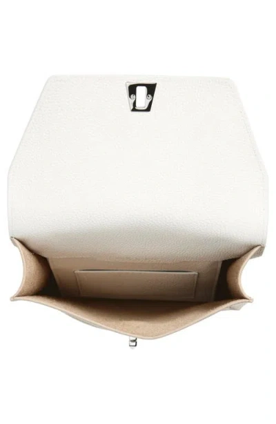 Akris Small Anouk Leather Crossbody Bag In Neutral