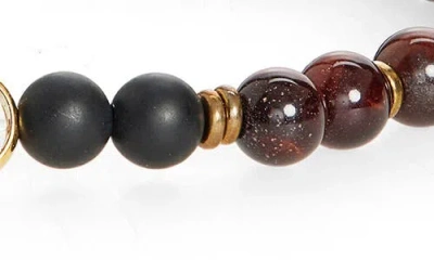 Caputo & Co . Evil Eye Orbit Beaded Bracelet In Multi