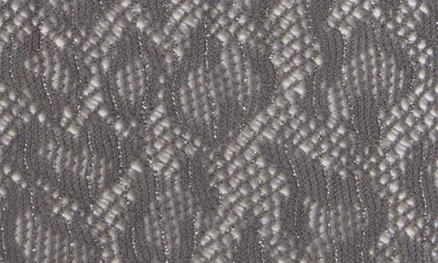 Nordstrom Animal Print Tights In Gray