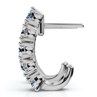 Bliss Diamond Earrings 10k Gold Lab Grown In Gold