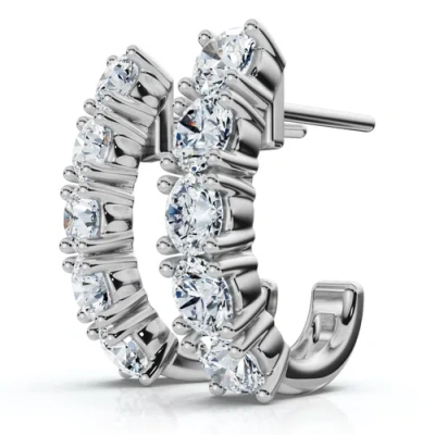 Bliss Diamond Earrings 10k Gold Lab Grown In Gold