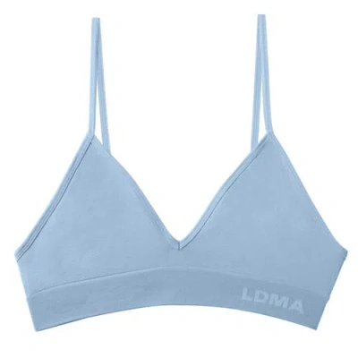 Ldma Low Show V Bralette In Blue