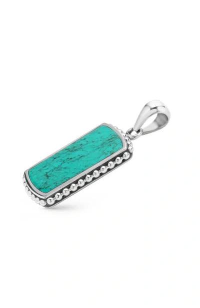 Lagos Anthem Turquoise Id Tag In Green
