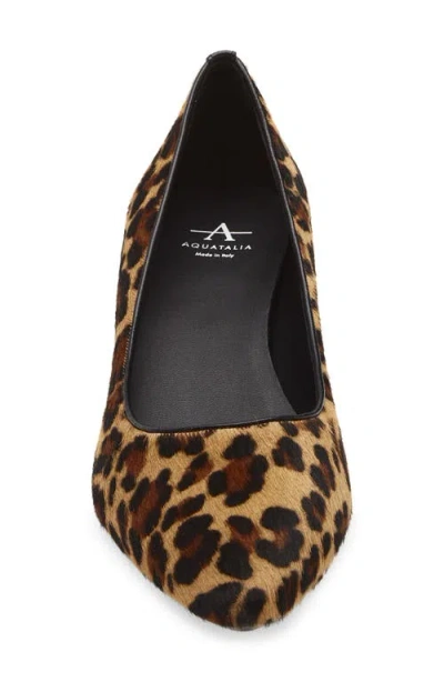 Aquatalia Pasha Weatherproof Pump In Brown