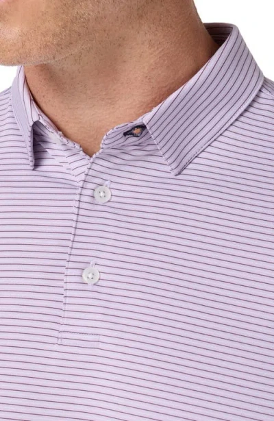 Mizzen + Main Mizzen+main Versa Trim Fit Performance Golf Polo In Pink