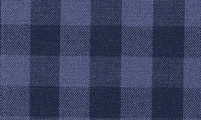 Mizzen + Main Mizzen+main City Flannel Trim Fit Plaid Button-down Shirt In Blue