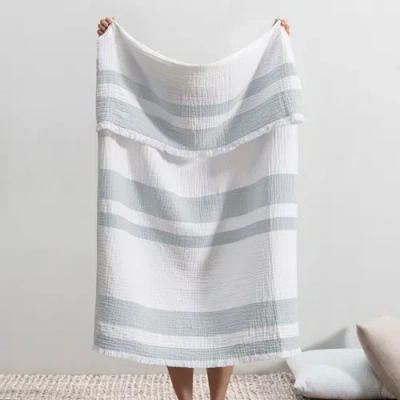 Lands Downunder San Marino Throw In Blue