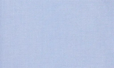 Marni Mending Logo Cotton Oxford Camp Shirt In Blue