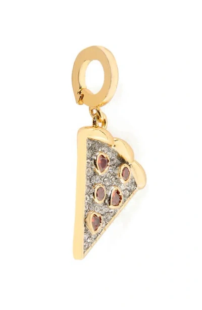 Kate Spade New York One In A Million Pizza Charm In Gold