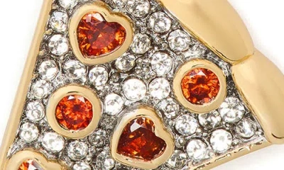 Kate Spade New York One In A Million Pizza Charm In Gold