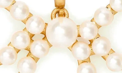 Kate Spade New York One In A Million Imitation Pearl Bow Charm In White