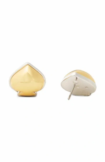 Kate Spade New York Spade Stud Earrings In Gold