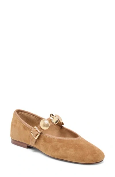 Dolce Vita Relan Mary Jane Ballet Flat In Brown