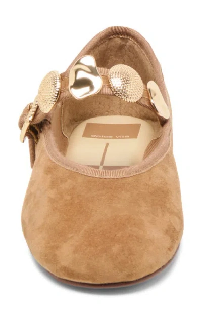 Dolce Vita Relan Mary Jane Ballet Flat In Brown