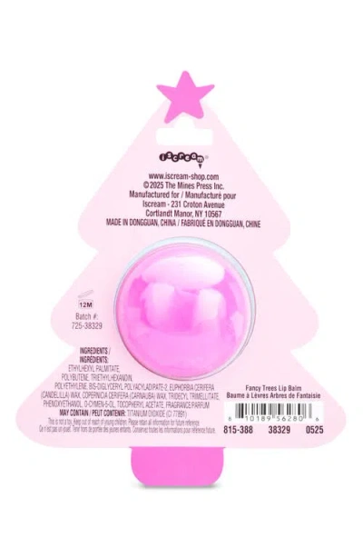 Iscream Fancy Trees Vanilla Scented Lip Balm In Pink