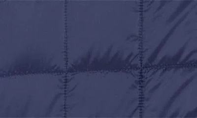 Taion Reversible Fleece Down Jacket In Blue