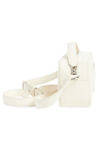 Jacquemus Le Baneto Leather Camera Bag In White