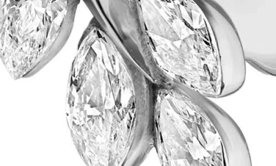 Maria Tash Diamond Vine Single Threaded Stud Earring In Metallic