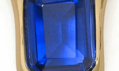 Kate Spade Cubic Zirconia Molten Pendant Necklace In Gold