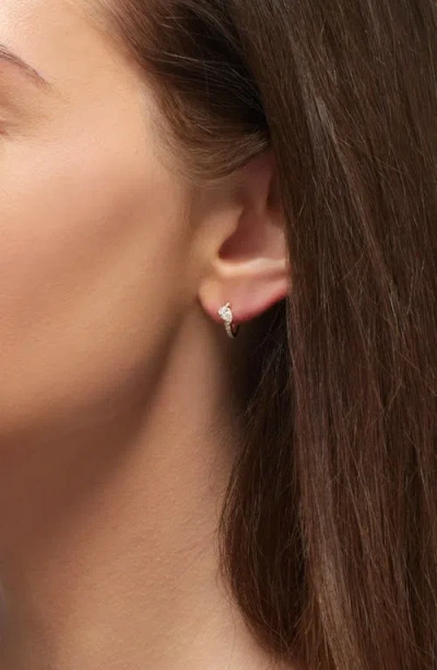 Repossi Serti Sur Vide Diamond Single Earring In Gold