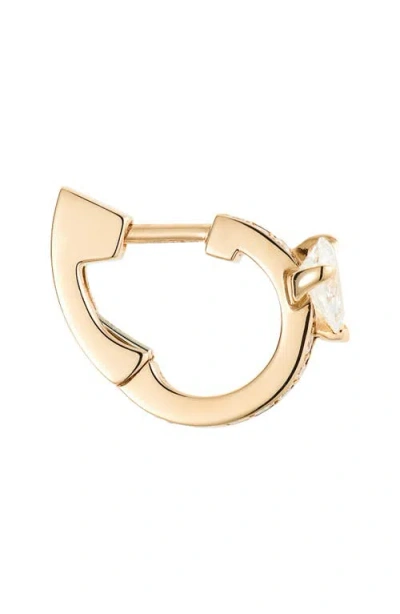 Repossi Serti Sur Vide Diamond Single Earring In Gold