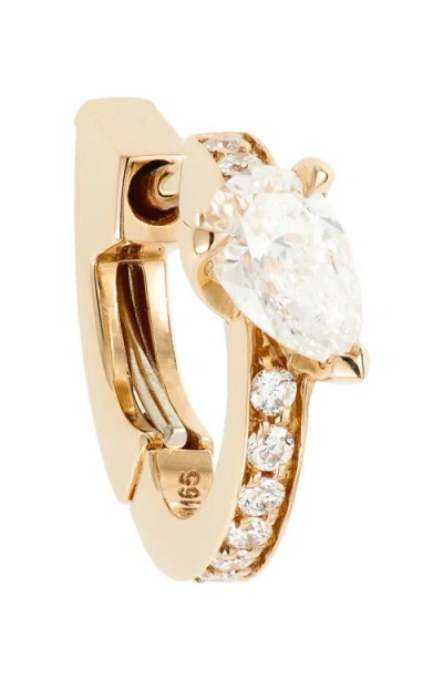 Repossi Serti Sur Vide Diamond Single Earring In Gold