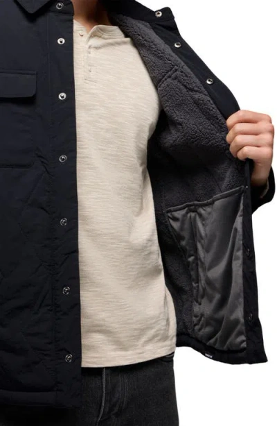 Prana Encinitas Quilted Jacket In Black