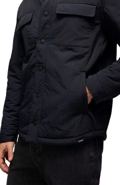 Prana Encinitas Quilted Jacket In Black