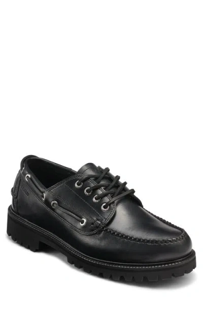 G.h.bass Ranger Camp Moc Toe Loafer In Black
