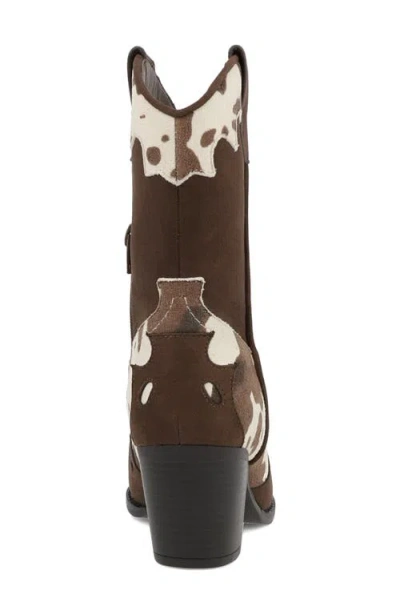 Mia Sonni Western Bootie In Multi